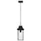 Nuvo Austen Outdoor Hanging Lantern 1 Light Matte Black Finish 60/5996 - alternate 5